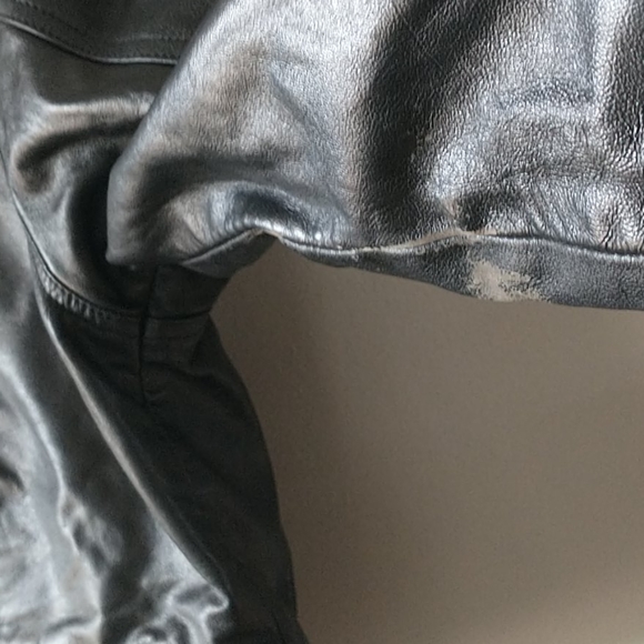 Vintage Leather Bomber Harley Davidson Jacket - Picture 9 of 9